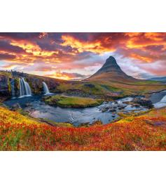 Puzzle Alipson Cascade de Kirkjufellsfoss, Islande 500 pièces