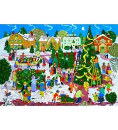 Puzzle Alipson Fête de l'arbre de Noël 1000 pièces