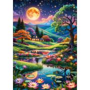 Puzzle Alipson Nuit de pleine lune 500 pièces