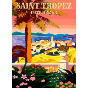 Puzzle Alipson St Tropez , Côte d'Azur 1500 pièces