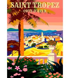 Puzzle Alipson St Tropez , Côte d'Azur 1500 pièces