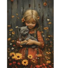 Puzzle Anatolie Fille Mignonne XXL  de 260 pièces