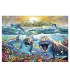 Puzzle Anatolie Dauphins Rieurs XXL de 260 pièces