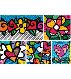 Puzzle Bluebird Collage Cœurs et fleurs 1500 pièces Puzzle Bluebird Collage Cœurs et fleurs 1500 pièces