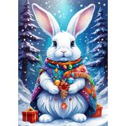 Puzzle Bluebird Lapin d'hiver de 500 pièces