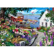 Puzzle Bluebird Jardin Côtier de 500 pièces