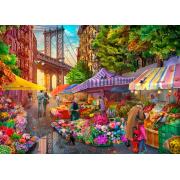 Puzzle Bluebird Marché aux Fleurs de Brooklyn 500 pièces