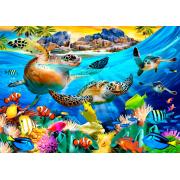 Bluebird Beach Turtle Puzzle 1000 pièces