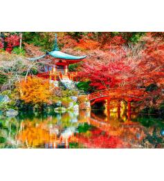 Puzzle Bluebird Temple Daigo-ji en Automne, Kyoto 500 pièces