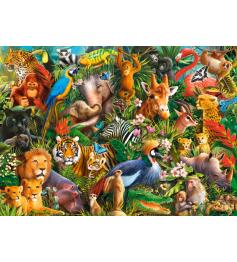 Puzzle Castorland Animaux Incroyables 180 Pièces