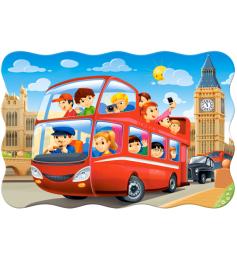 Puzzle Castorland Autobus De Londres MAXI XXL 20 pièces