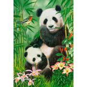 Puzzle Castorland Brunch des Pandas de 1000 Pcs