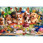 Puzzle Castorland Dessert pour chiots 1000 Pièces