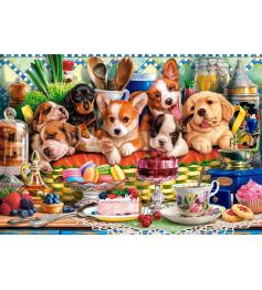 Puzzle Castorland Dessert pour chiots 1000 Pièces