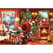 Puzzle Castorland Livraison spéciale du Père Noël 1500 pi