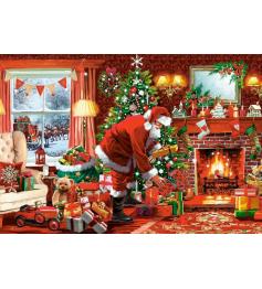 Puzzle Castorland Livraison spéciale du Père Noël 1500 pi