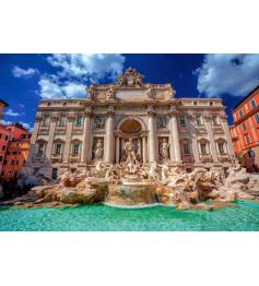 Puzzle Castorland La Fontaine De Trevi, Rome de 1500 Pcs