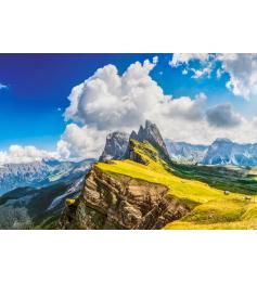 Puzzle Castorland Dolomites Majestueuses, Italie de 1500 Pcs