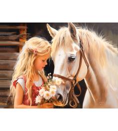 Puzzle Castorland Mon Ami Cheval 200 mcx