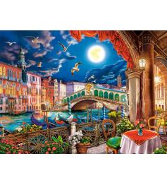 Puzzle Castorland Nuit Romantique à Venise 2000 Pièces