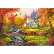 Puzzle Castorland Ambiance d'automne de 1000 Pcs