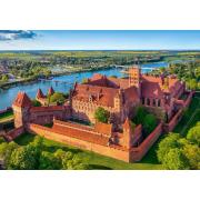 Puzzle Castorland Vue du château de Malbork, Pologne 500 pièces