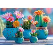 Puzzle Cherry Pazzi Cactus fleuris 1000 pièces