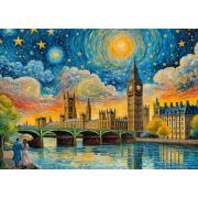 Puzzle Cherry Pazzi Ciel impressionniste au-dessus de Londres 10