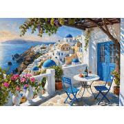 Puzzle Cherry Pazzi Blues de Santorin 1000 pieces