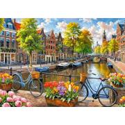 Puzzle Cherry Pazzi Tulipes d'Amsterdam 1000 pieces