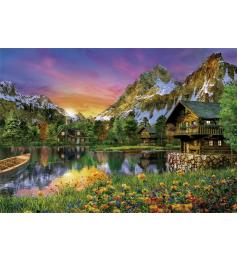 Clementoni Puzzle lac alpin 6000 pièces