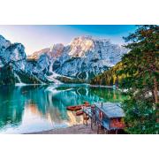 Puzzle Clementoni Lac Émeraude Braies 1000 pcs