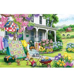 Cobble Hill Spring Cleaning XXL Puzzle 500 pièces