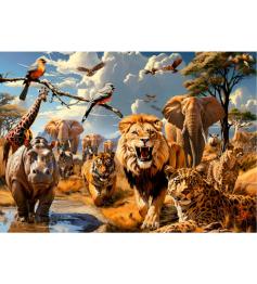 Puzzle Educa Animaux sauvages 1000 pièces