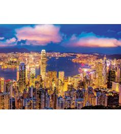 Puzzle 1000 pièces effet néon Educa Hong Kong