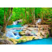 Puzzle Enjoy Cascade Turquoise Thaïlande de 1000 pièces