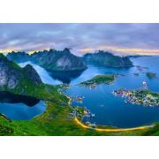 Puzzle Enjoy Îles Lofoten Norvège de 1000 pièce