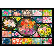 Puzzle Enjoy Jardin Fleuri de Lacy de 1000 pièces