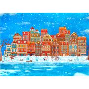 Puzzle Enjoy Prêt pour Noël de 1000 Pieces