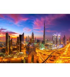 Puzzle Enjoy Matin sur le Centre-ville de Dubaï de 1000 pièce