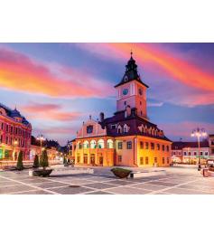 Puzzle Enjoy Council Square à Brasov, Roumanie 1000 pièces