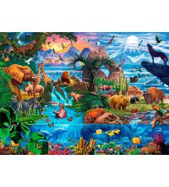 Puzzle Eurographics Animaux du Monde 5000 Pièces