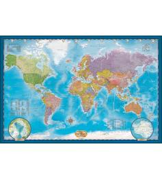 Puzzle Eurographics Carte du Monde 5000 Pièces