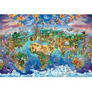 Puzzle Eurographics Merveilles du Monde 5000 Pièces