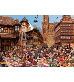 Puzzle Grafika L'Alsace 1000 Pieces