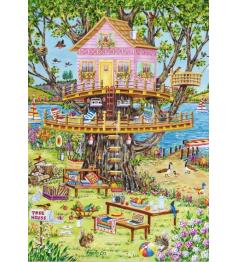 Puzzle Grafika Cabane dans les arbres 1000 Pieces