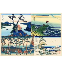 Puzzle Grafika L'Art d'Hokusai 1000 Pieces