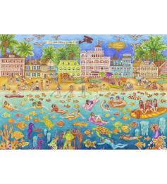 Puzzle Grafika Baignade Tropicale 1000 Pieces