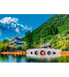 Grafika Puzzle Jade Dragon Snow Mountain 1000 pièces