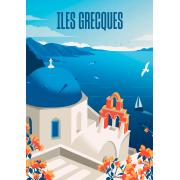 Puzzle Hachette Évasion Iles Grecques 500 pièces